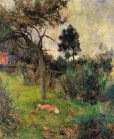 Gauguin, Paul - Young Woman Lying in the Grass